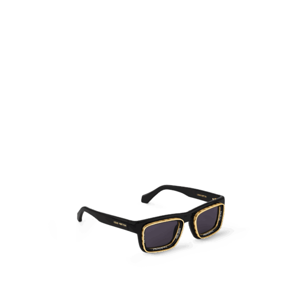LV Super Vision Square Sunglasses - Image 3